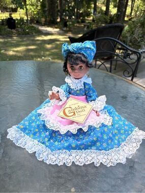 Gambina New Orleans collectors doll.  Traditional New Orleans dress.